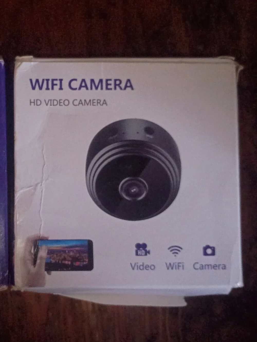 Lot of 2 New Wireless WiFi HD Mini Cameras (Model W02 / I02W02)